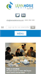 Mobile Screenshot of leanagiletraining.com